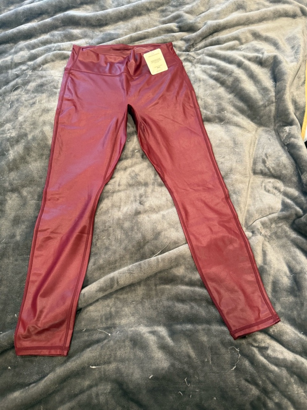 Fabletics Merlot Shine High-Waist Legging